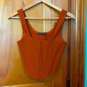Echo Clubhouse corset style top
